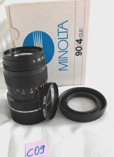 Minolta rokkor objektiv 90mm - m-rokkor,