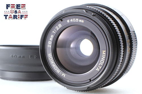 Near mint hood minolta - w/,