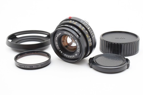 Minolta rokkor 40mm - m, f2