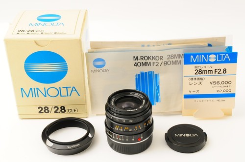 Near mint minolta - mint], m-rokkor