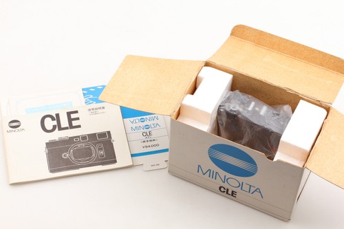 Unused box minolta - in, cle