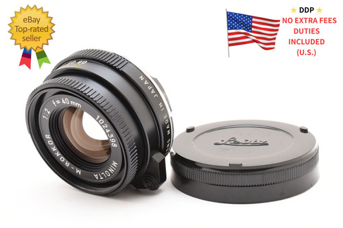 Near mint minolta m rokkor - ],