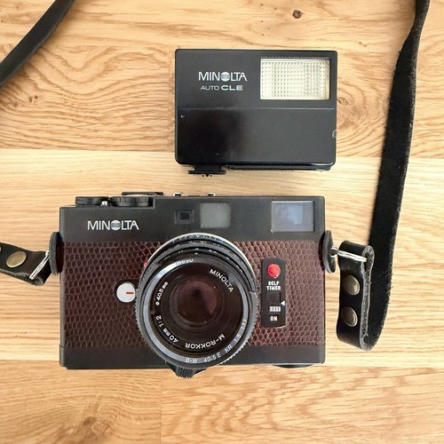 Minolta cle lizard skin - minolta,